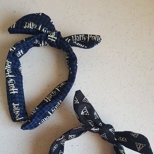 Harry potter tie knot head bands